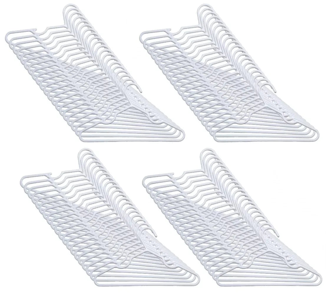 100 Count Plastic Hangers