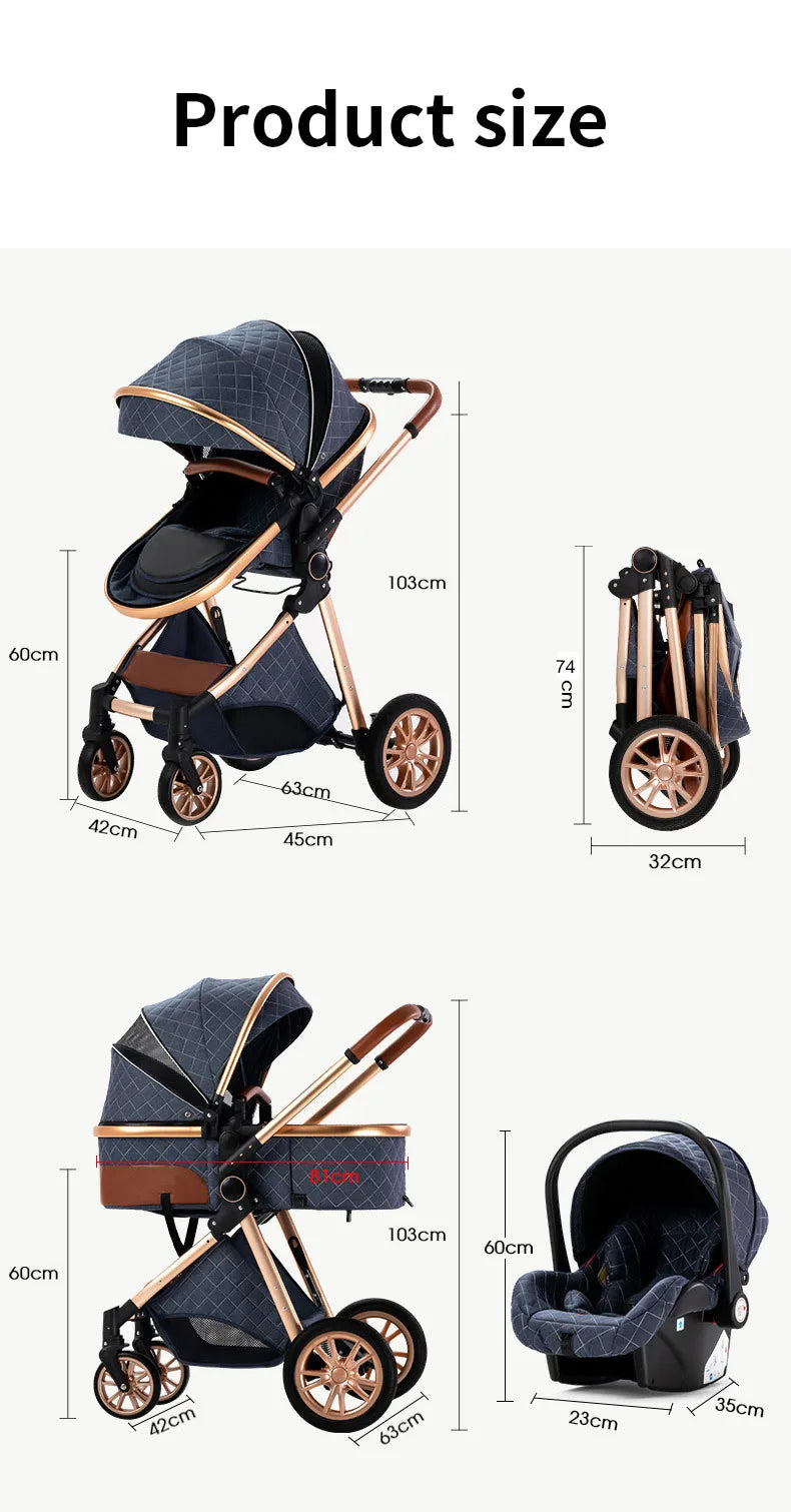 3 In 1 Portable Stroller