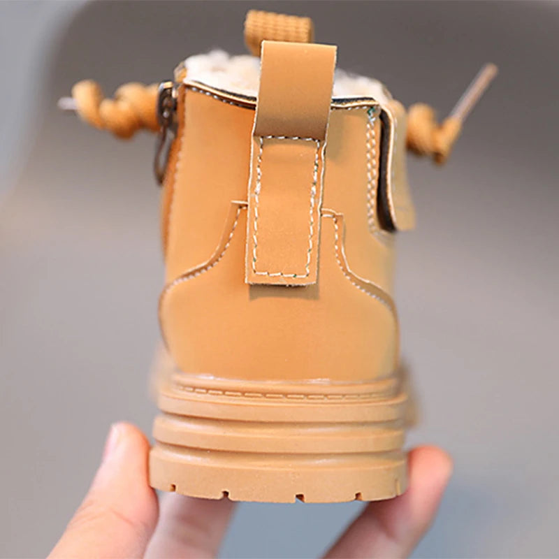 Baby Unisex Anti-Slip Fashion Ankle Boots