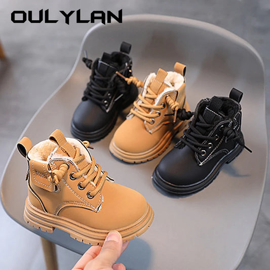 Baby Unisex Anti-Slip Fashion Ankle Boots