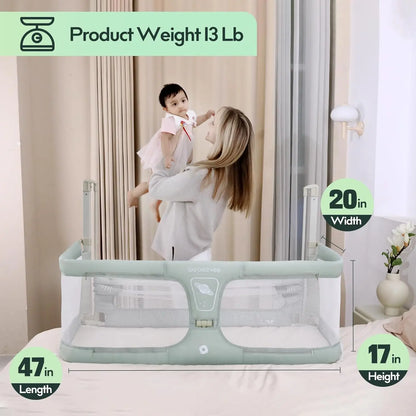 3 In 1 Baby Bed Guardrail Crib