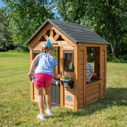 All Cedar Wooden Playhouse