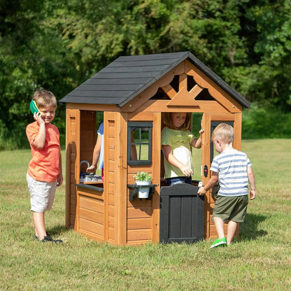 All Cedar Wooden Playhouse