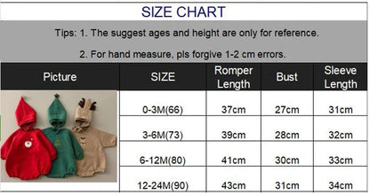 Baby Infant Cotton Rompers Christmas Santa Rudolph Toddler Boy Girl Sweatshirt With Hat Xmas Tree Autumn Winter Clothes Sweater