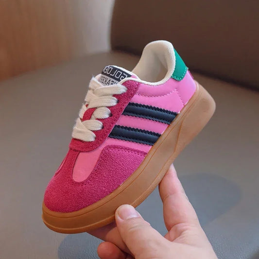 Baby & Kid Suede Lace Up Sneakers