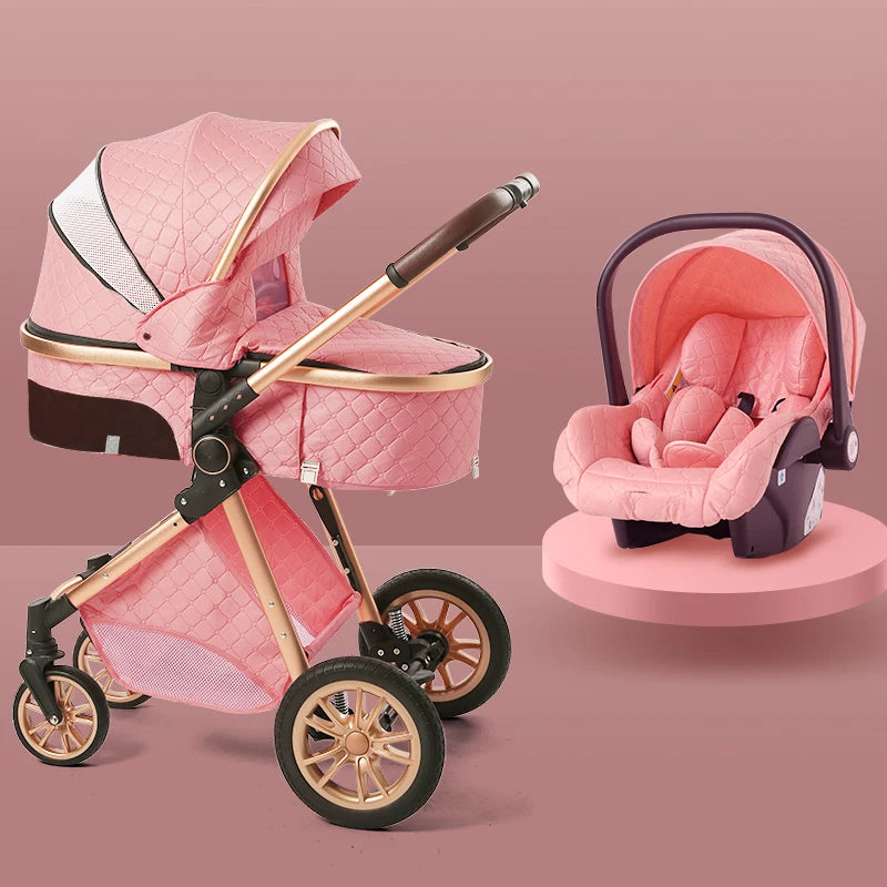 3-in-1 Portable Infant & Baby Stroller